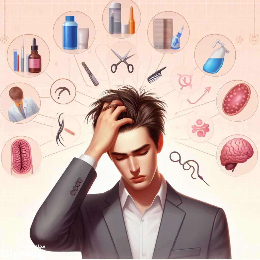 علت ریزش مو چیست و چگونه می‌توان آن را درمان کرد؟